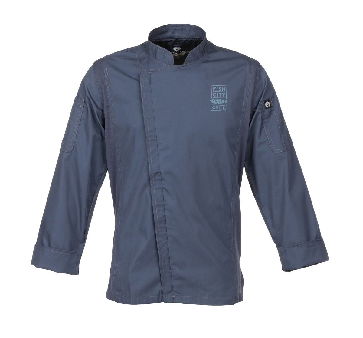 FCG-Hartford-Men's Chef Coat-Long Sleeve