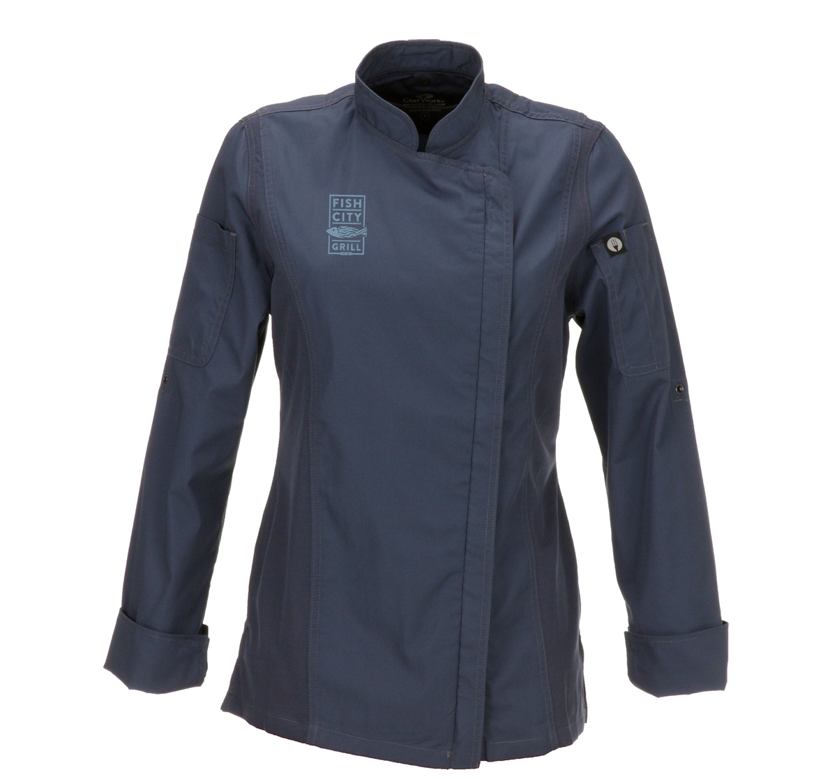 FCG-Hartford-Women's Chef Coat-Long Sleeve